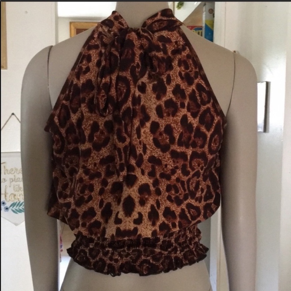 Leopard Print Top - Picture 2 of 3